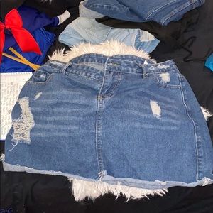 Denim Skirt